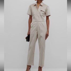 Rivet Utility “Worker Petite” Jumpsuit – Khaki – Size S